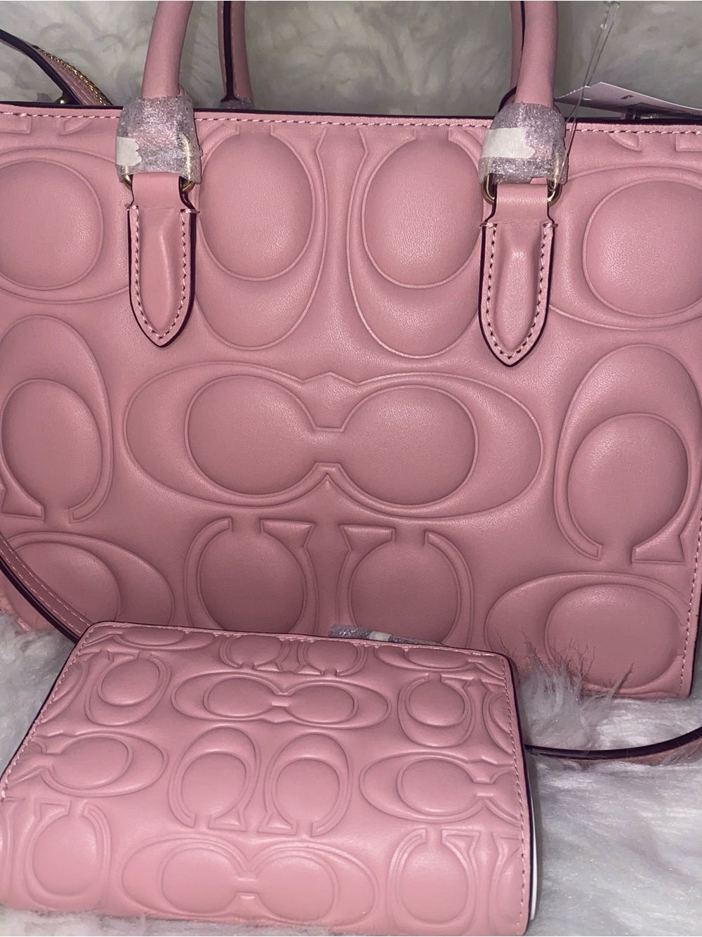 Coach leather purse and wallet set Signature New - Picture 3 of 15
